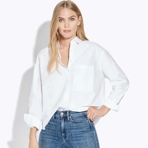 AYR The Deep End White Button-Up Shirt
